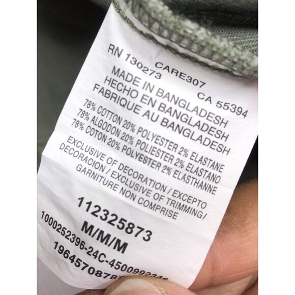 Wrangler Women’s Jacket Size M Green Button Up Tracker - Picture 4 of 12